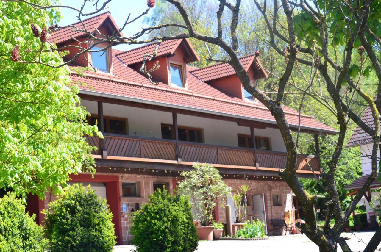 Ferienwohnungen Hof Heiderich Oberzent Exteriér fotografie